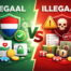 Legale vs illegale betting sites