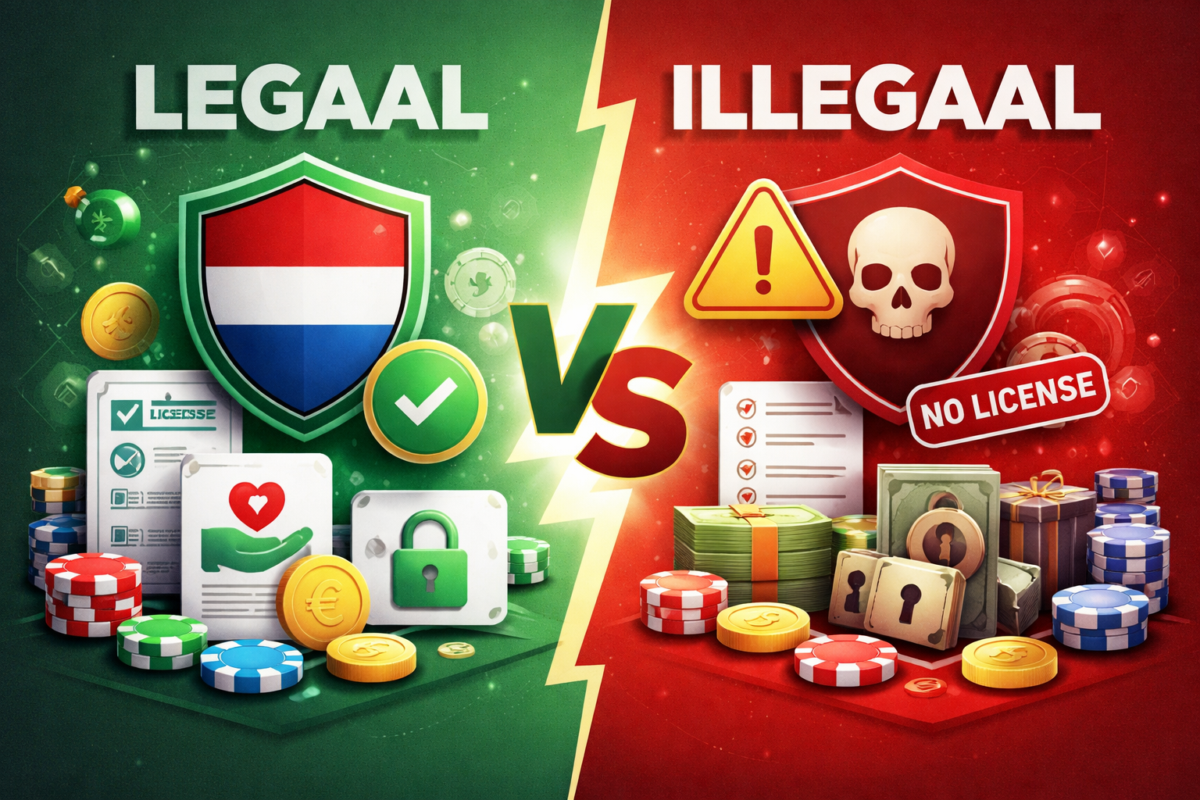 Legale vs illegale betting sites