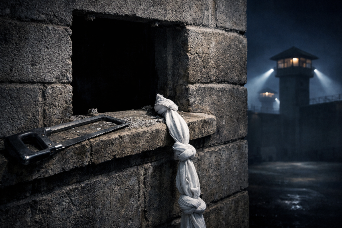 Ontsnappen gevangenis Gevangenis ontsnappen